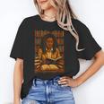Melanin Girl Locs Book Lover Librarian Teacher Student Unisex T-Shirt