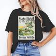 Moby Dick Book Cover Illustration Unisex T-Shirt