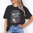 Morally Grey Merch Dark Romance Romantasy Smutty Book Lover Unisex T-Shirt Morally Grey Merch Dark Romance Romantasy Smutty Book Lover Unisex T-Shirt