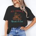All I Need Is Books & Cats Cozy Unisex T-Shirt All I Need Is Books & Cats Cozy Unisex T-Shirt