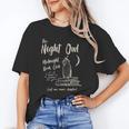 Night Owl Book Club Bookish Book Lover Tee Unisex T-Shirt Night Owl Book Club Bookish Book Lover Tee Unisex T-Shirt