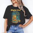 Night Owl Cozy Reading Tea Coffee Lover Bookworm Cute Unisex T-Shirt Night Owl Cozy Reading Tea Coffee Lover Bookworm Cute Unisex T-Shirt