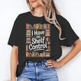 I Have No Shelf Control Book Lovers Vintage Floral Unisex T-Shirt