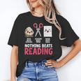 Nothing Beats Reading Rock Paper Scissors Book Lover Library Unisex T-Shirt Nothing Beats Reading Rock Paper Scissors Book Lover Library Unisex T-Shirt