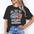 Nothing Beats Reading Rock Paper Scissors Book Lover Unisex T-Shirt