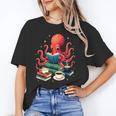Octopus Reading Books Tea Coffee Unisex T-Shirt