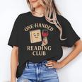 One-Handed Reading Club Smutty Book Lover Unisex T-Shirt One-Handed Reading Club Smutty Book Lover Unisex T-Shirt