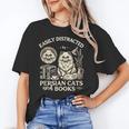 Persian Cat Persian Cats Persian Cats And Books For Men Women Kids Unisex T-Shirt
