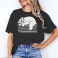 Polar Bear Reading Book Pajama Sleep Unisex T-Shirt Polar Bear Reading Book Pajama Sleep Unisex T-Shirt