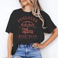 Poolside Book Club Summer Reading Book Lover Swimming Shirt Men Women Unisex T-Shirt