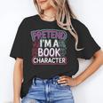Pretend I'm A Book Character Reader Fan Cosplay Unisex T-Shirt Pretend I'm A Book Character Reader Fan Cosplay Unisex T-Shirt