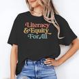 Protect Libraries Banned Books Literacy And Equity For All Unisex T-Shirt