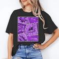 Purple Comic Book Purple Color Graphic Unisex T-Shirt Purple Comic Book Purple Color Graphic Unisex T-Shirt