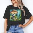 Rabbit Reading Book Under Large Mushroom Easter Bandana Unisex T-Shirt Rabbit Reading Book Under Large Mushroom Easter Bandana Unisex T-Shirt