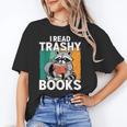 Raccoon Smutty Book Lover Spicy Romance Novels Women's Unisex T-Shirt Raccoon Smutty Book Lover Spicy Romance Novels Women's Unisex T-Shirt