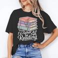 Rather Be Reading Book Lover Stack Unisex T-Shirt Rather Be Reading Book Lover Stack Unisex T-Shirt