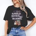 I Would Rather Be Reading Bookworm Book Lover Librarian Kids Unisex T-Shirt I Would Rather Be Reading Bookworm Book Lover Librarian Kids Unisex T-Shirt