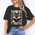 Read Banned Books Drink Coffee Fight Evil Book Reader Lovers Unisex T-Shirt Read Banned Books Drink Coffee Fight Evil Book Reader Lovers Unisex T-Shirt
