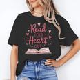 Read Your Heart Out Book Escape Into Stories Unisex T-Shirt Read Your Heart Out Book Escape Into Stories Unisex T-Shirt