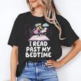 I Read Past My Bedtime Reading Unicorn Book Lover Unisex T-Shirt I Read Past My Bedtime Reading Unicorn Book Lover Unisex T-Shirt