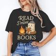Read S'More Books Campfire Reading Book Lovers Camper Unisex T-Shirt