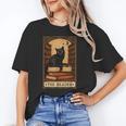 The Reader Cat Book Reading Halloween Tarot Card Unisex T-Shirt The Reader Cat Book Reading Halloween Tarot Card Unisex T-Shirt