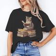 Reading Cat Book Lover Unisex T-Shirt Reading Cat Book Lover Unisex T-Shirt