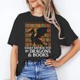 Reading Dragon Easily Distracted By Dragons And Books Unisex T-Shirt Reading Dragon Easily Distracted By Dragons And Books Unisex T-Shirt