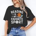 Reading Is My Favorite Sport Reading Book Lover Reader Unisex T-Shirt