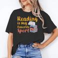 Reading Is My Favorite Sport Book Lovers Unisex T-Shirt