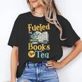 Reading Hobby Bookshelves Library Fueled By Books And Tea Unisex T-Shirt Reading Hobby Bookshelves Library Fueled By Books And Tea Unisex T-Shirt