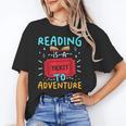 Reading Is A Ticket To Adventure Fun Book Lovers Fun Unisex T-Shirt