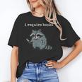 i Require Books Raccoon Unisex T-Shirt