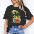 Retro Christmas Ornament Book Christmas Teacher Librarian Unisex T-Shirt