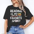 Retro Reading Is My Favorite Sport Baseball World Book Day Unisex T-Shirt Retro Reading Is My Favorite Sport Baseball World Book Day Unisex T-Shirt