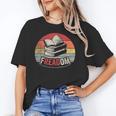 Retro Vintage FREADom Anti Ban Books Freedom To Read Unisex T-Shirt