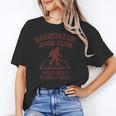 Sasquatch Book Club Bigfoot Reading Cryptid Vintage Unisex T-Shirt