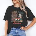 He Sees What You'Ve Been Reading Santa Christmas Bookish Unisex T-Shirt He Sees What You'Ve Been Reading Santa Christmas Bookish Unisex T-Shirt