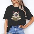 Siamese Cat Reading Book How To Train Your Human Humorous Unisex T-Shirt Siamese Cat Reading Book How To Train Your Human Humorous Unisex T-Shirt
