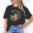 Sloth Reading a Book Lazy Sloth Bookworm Unisex T-Shirt Sloth Reading a Book Lazy Sloth Bookworm Unisex T-Shirt