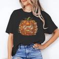 Smart Book Pumpkin Retro Fall Teacher Reading Halloween Unisex T-Shirt Smart Book Pumpkin Retro Fall Teacher Reading Halloween Unisex T-Shirt