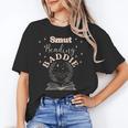 Smut Reading Baddie Smutty Book Lover Merch Women Romance Unisex T-Shirt
