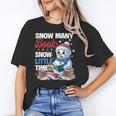 Snowman Winter Snow So Many Books Christmas Snow Little Time Unisex T-Shirt Snowman Winter Snow So Many Books Christmas Snow Little Time Unisex T-Shirt