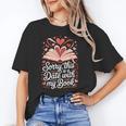 Sorry This Is a Date With My Book Valentine Unisex T-Shirt