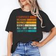 I Survived Reading Banned Books All I Got Was Smarter Unisex T-Shirt