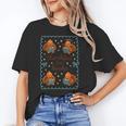 Thankful For Books Turkey Reading Book Lovers Fall Teacher Unisex T-Shirt