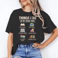 Things I Do In My Spare Time Book Reader Book Reading Lover Unisex T-Shirt