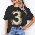 Toddler 3rd Birthday Books Themed 3 Year Old Boys Kids Girls Unisex T-Shirt Toddler 3rd Birthday Books Themed 3 Year Old Boys Kids Girls Unisex T-Shirt