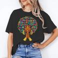 History Month Afro Women Book Lover Librarian Teacher Unisex T-Shirt