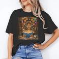 History Month Black Afro Girl Women Book Lovers Flower Unisex T-Shirt History Month Black Afro Girl Women Book Lovers Flower Unisex T-Shirt